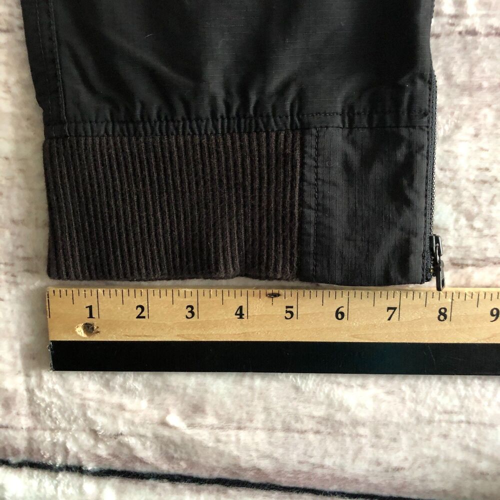 Vintage Polo Jeans Company Pants 2 Womens Black Flight Aviator Cargo Snow Winter - Picture 14 of 15